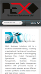 Mobile Screenshot of pexosolutions.com